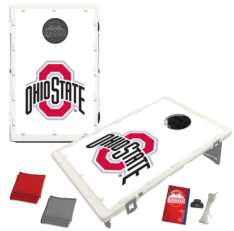 Ohio State Buckeyes Baggo Bean Bag Toss Portable 2x3 Cornhole Game