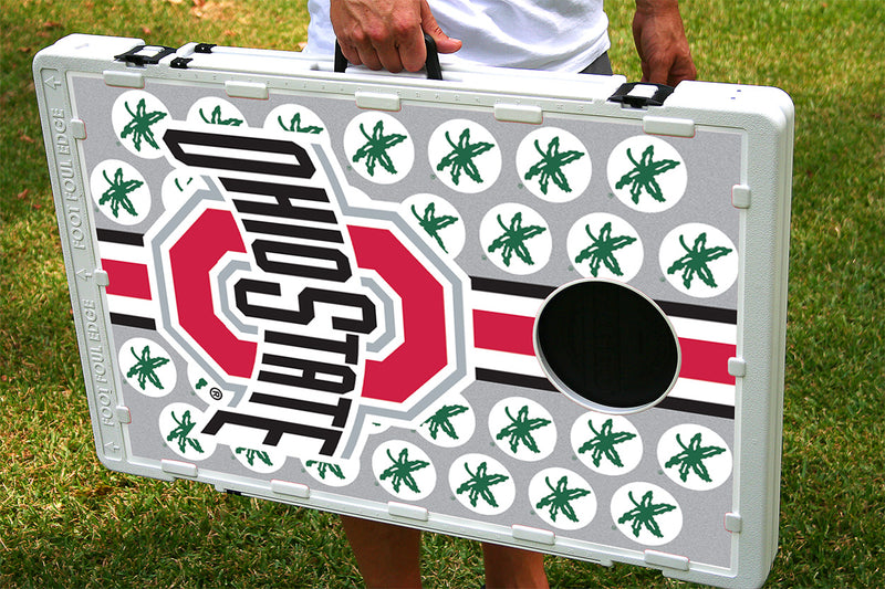 Ohio State Buckeyes Fanatic Baggo 2x3 Bean Bag Toss Portable Cornhole Game