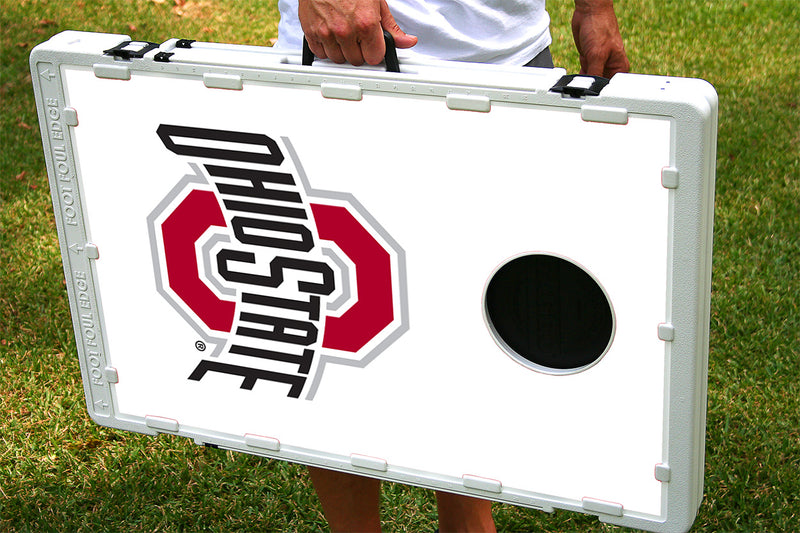 Ohio State Buckeyes Baggo Bean Bag Toss Portable 2x3 Cornhole Game