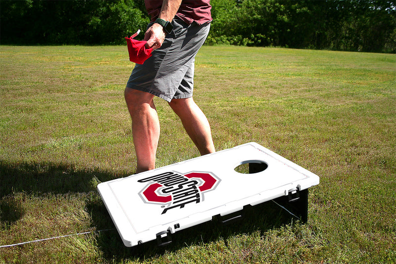 Ohio State Buckeyes Baggo Bean Bag Toss Portable 2x3 Cornhole Game