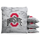 Ohio State Buckeyes Camo Baggo Cornhole Bean Bag Toss Bags Set (set of 8)