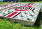 Ohio State Buckeyes Fanatic Pro Cornhole Bean Bag Toss Game 24x48 with 8 Regulation 16oz Bags