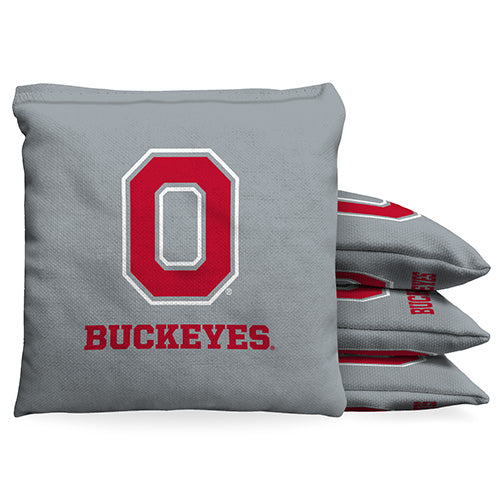 Ohio State Buckeyes Block O Baggo Cornhole Bean Bag Toss Bags Set (set of 8)