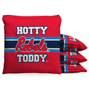 Ole Miss Rebels Hotty Toddy 9.5oz Bean Bag Toss Bags by BAGGO (Set of 8)