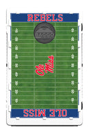 Ole Miss Rebels Home Field Baggo Bean Bag Toss Portable Cornhole Game
