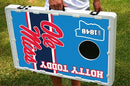 Ole Miss Rebels Hotty Toddy Baggo Bean Bag Toss Portable 2x3 Cornhole Game