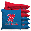 Ole Miss Rebels 9.5oz Bean Bag Toss Bags by BAGGO (Set of 8)
