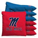 Ole Miss Rebels 9.5oz Bean Bag Toss Bags by BAGGO (Set of 8)