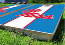 Ole Miss Rebels REBS Pro Cornhole Bean Bag Toss Game 24x48 with 8 Regulation 16oz Bags