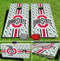 Ohio State Buckeyes Fanatic Pro Cornhole Bean Bag Toss Game 24x48 with 8 Regulation 16oz Bags