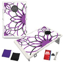 Floral Design Bean Bag Toss Game by BAGGO
