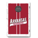 Arkansas Razorbacks Baseball Jersey Baggo Bean Bag Toss Portable Cornhole Game