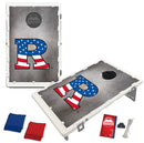 Rutgers Scarlett Knights Stars & Stripes Baggo Bean Bag Toss Portable 2x3 Cornhole Game