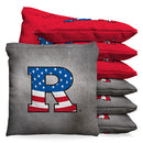 Rutgers Scarlett Knights 1 LB Stars & Stripes Cornhole Bean Bag Toss Bags by BAGGO