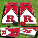 Rutgers Scarlet Knights Pro Cornhole Bean Bag Toss Game 24x48 with 8 Regulation 16oz Bags