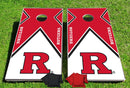 Rutgers Scarlet Knights Pro Cornhole Bean Bag Toss Game 24x48 with 8 Regulation 16oz Bags