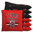 Texas Tech Red Raiders Guns Up Cornhole 1 LB Cornhole Bean Bag Toss Bags by BAGGO (Set of 8)