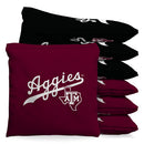 Texas A&M Aggies Script Lonestar 9.5 oz Bean Bag Toss Bags by BAGGO