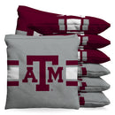 Texas A&M Aggies Stripes 1 LB Cornhole Bean Bag Toss Bags by BAGGO