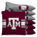 Texas A&M Aggies Stripes 1 LB Cornhole Bean Bag Toss Bags by BAGGO