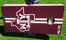 Texas A&M Aggies Fanatic Pro Cornhole Bean Bag Toss Game 24x48 with 8 Regulation 16oz Bags