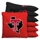 Texas Tech Red Raiders Lone Star 9.5oz Bean Bag Toss Bags by BAGGO (Set of 8)