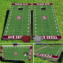 Texas A&M Aggies Home Field Pro Cornhole Bean Bag Toss Game 24x48 with 8 Regulation 16oz Bags