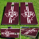 Texas A&M Aggies Fanatic Pro Cornhole Bean Bag Toss Game 24x48 with 8 Regulation 16oz Bags