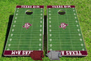 Texas A&M Aggies Home Field Pro Cornhole Bean Bag Toss Game 24x48 with 8 Regulation 16oz Bags