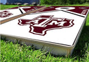 Texas A&M Aggies Vintage Pro Cornhole Bean Bag Toss Game 24x48 with 8 Regulation 16oz Bags