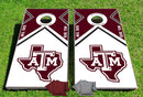 Texas A&M Aggies Vintage Pro Cornhole Bean Bag Toss Game 24x48 with 8 Regulation 16oz Bags