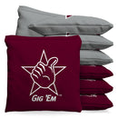 Texas A&M Aggies Gig 'Em Thumb 1 LB Cornhole Bean Bag Toss Bags by BAGGO