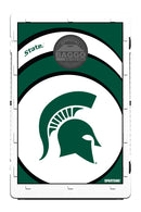 Michigan State Spartans Vortex Baggo Bean Bag Toss Portable Cornhole Game
