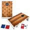 Patriotic Timber Bean Bag Toss Game by BAGGO