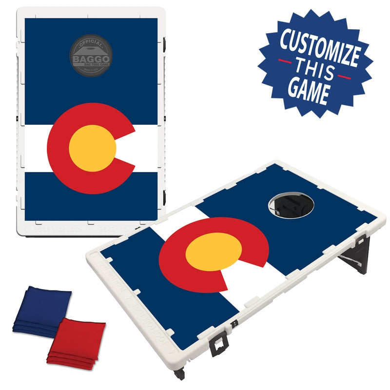 Colorado Flag Bean Bag Toss Game by BAGGO