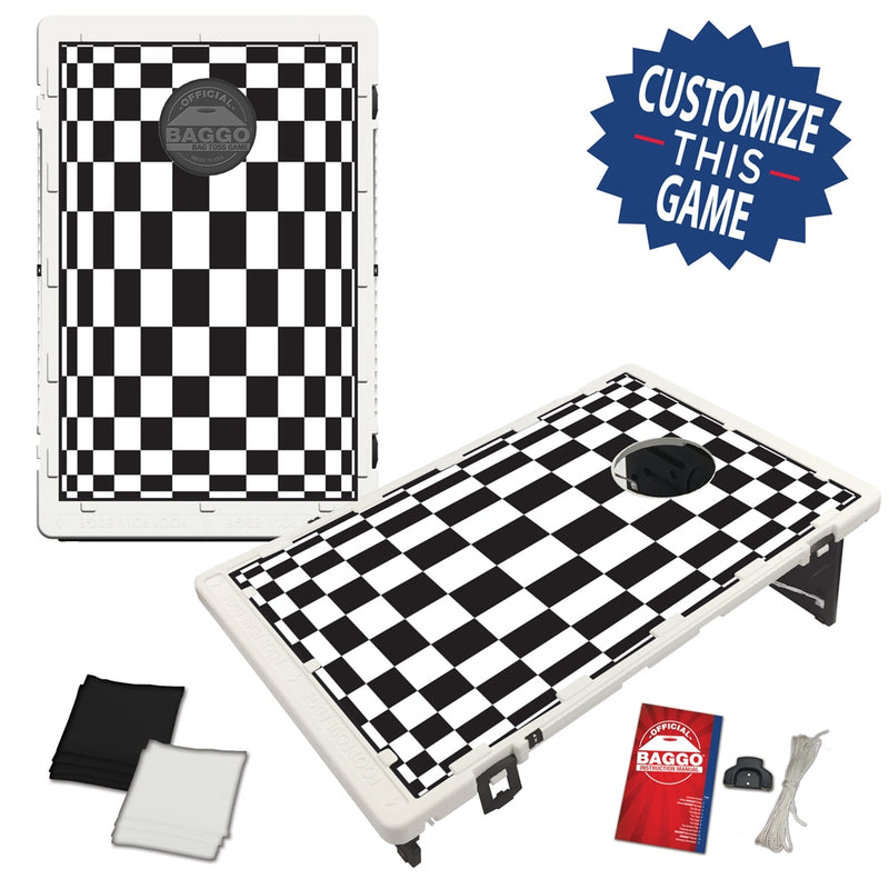 Checkers Bean Bag Toss Game by BAGGO