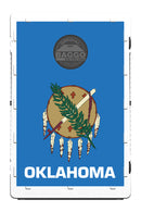 Oklahoma State Flag Bean Bag Toss Game by BAGGO