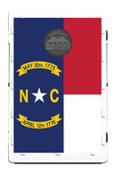 North Carolina State Flag Bean Bag Toss Game by BAGGO