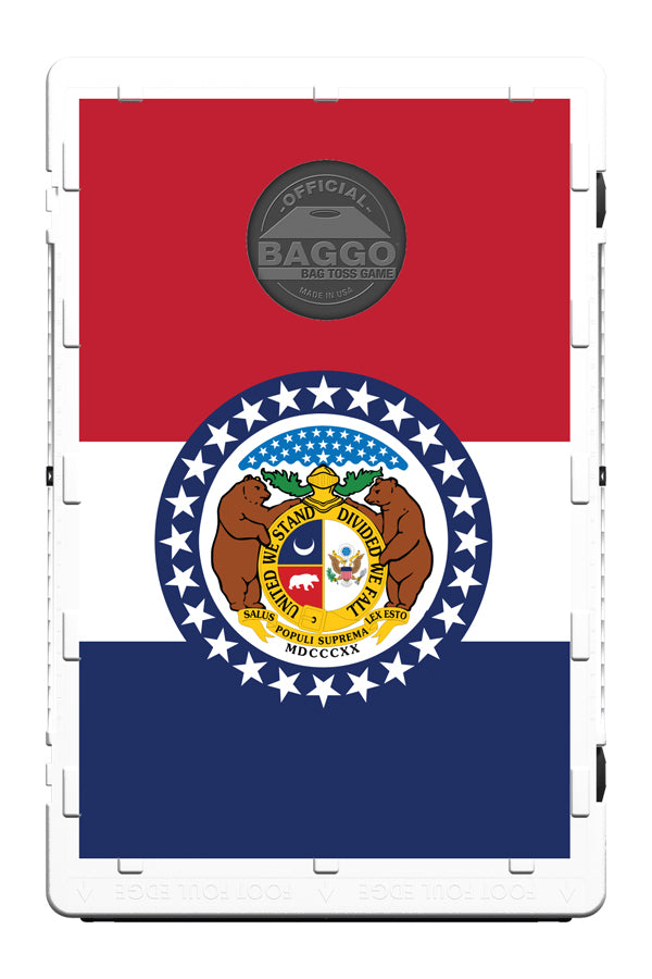 Missouri State Flag Bean Bag Toss Game by BAGGO