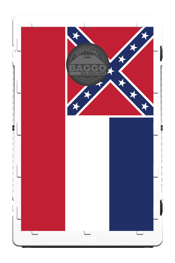 Mississippi State Flag Bean Bag Toss Game by BAGGO