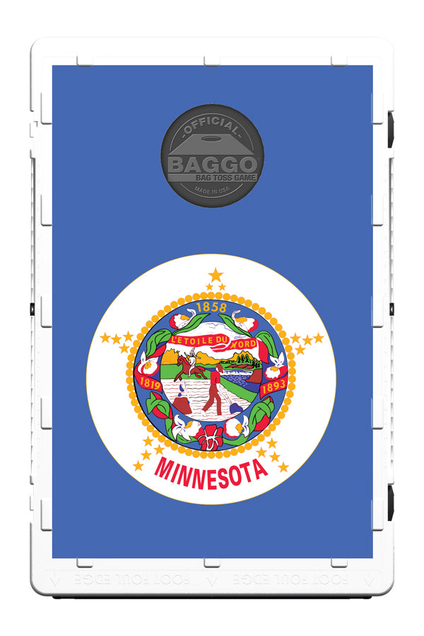 Minnesota State Flag Bean Bag Toss Game by BAGGO