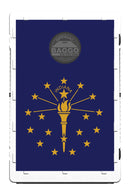 Indiana State Flag Bean Bag Toss Game by BAGGO