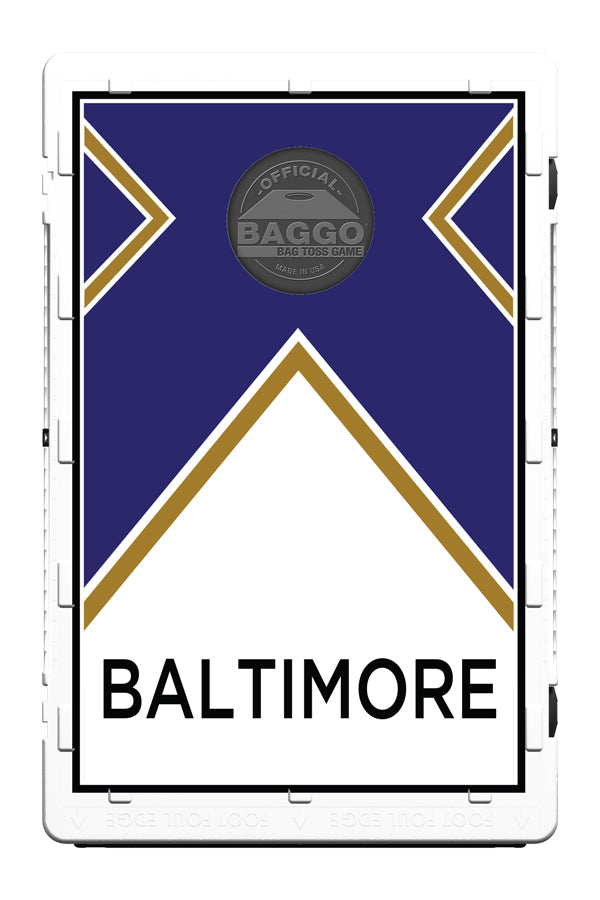 Baltimore Vintage Bag Toss Game by BAGGO