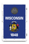 Wisconsin State Flag Bean Bag Toss Game by BAGGO