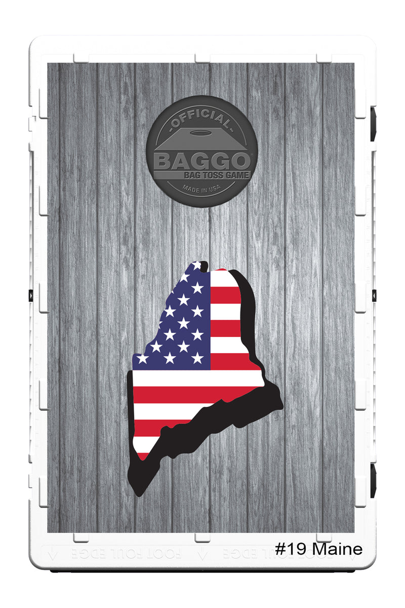 Alternate US States American Flag Bag Toss Game by BAGGO