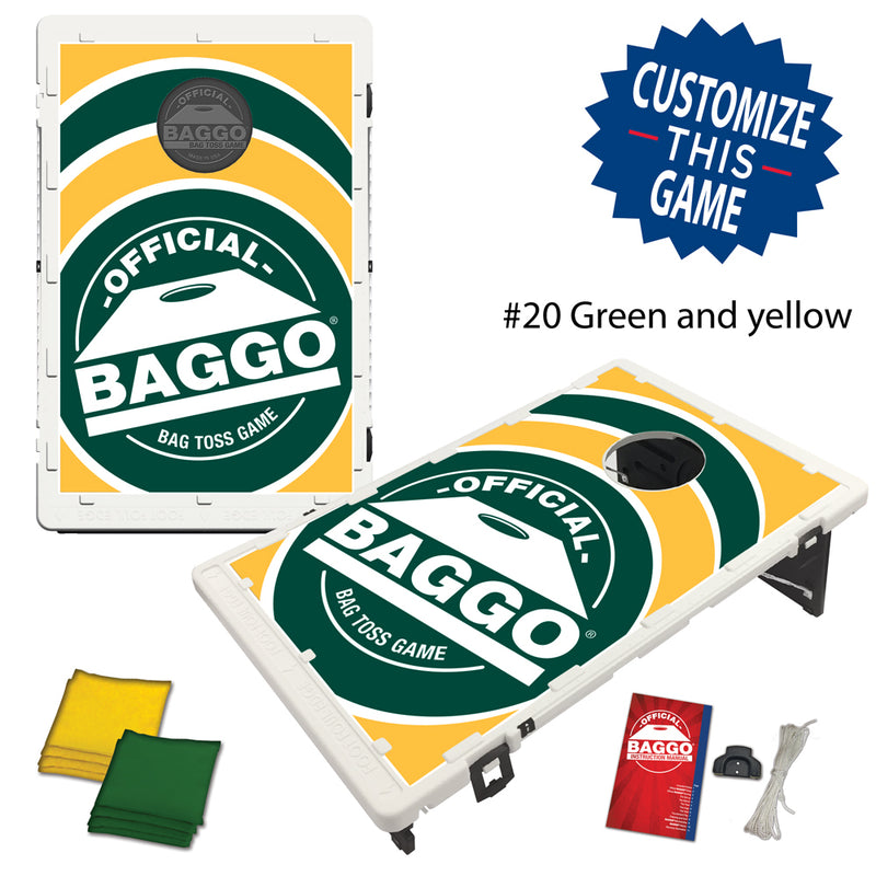 BAGGO Classic Alternate Baseball Versions Bean Bag Toss Game by BAGGO