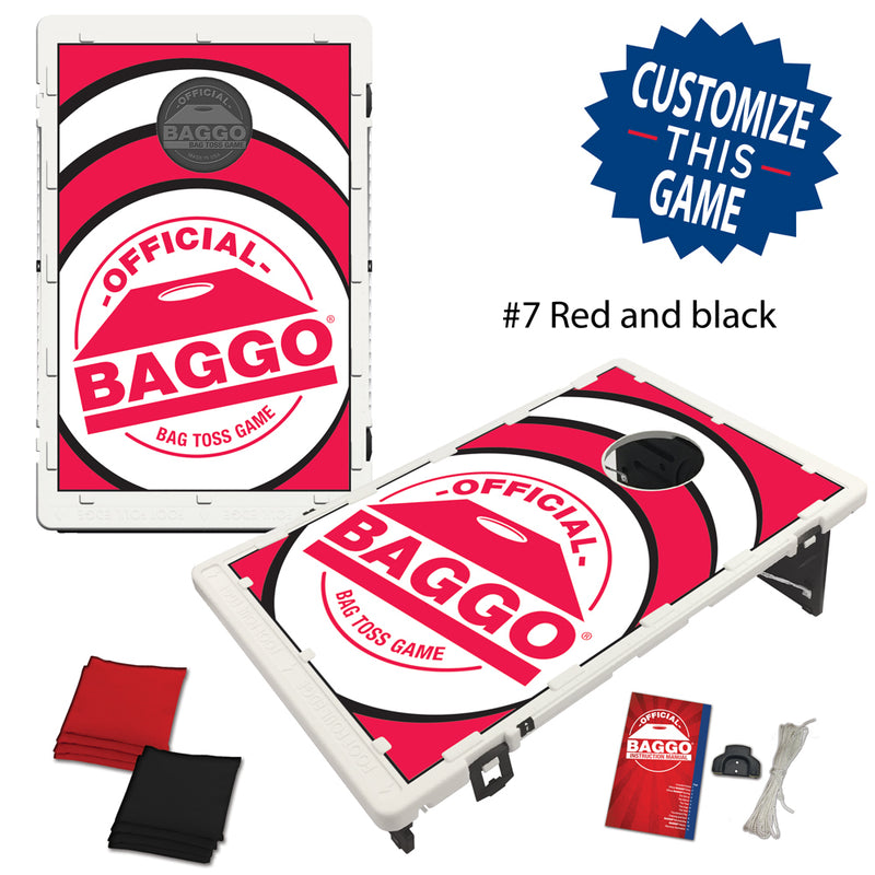 BAGGO Classic Alternate Baseball Versions Bean Bag Toss Game by BAGGO