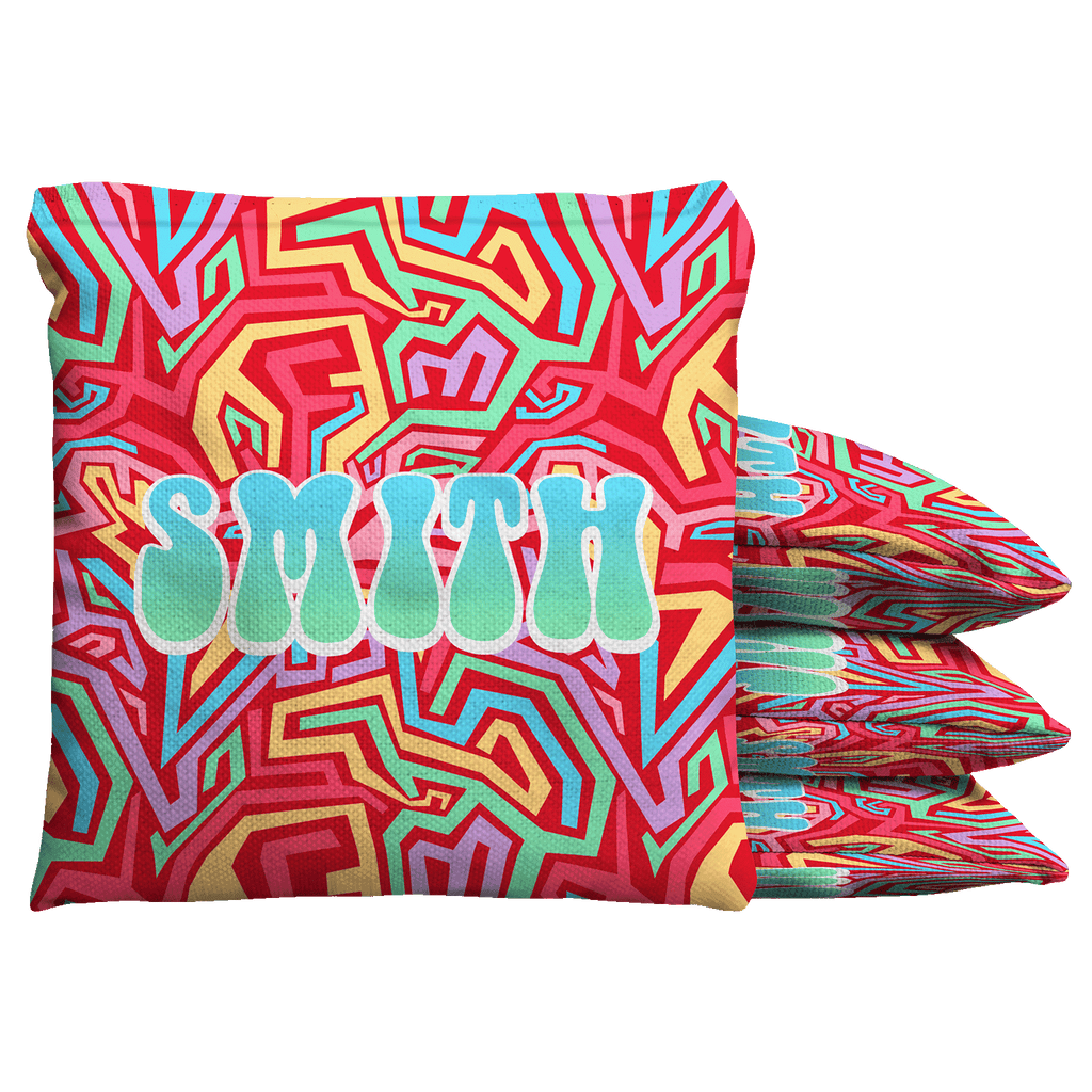 Set Da 8 Sacchetti Di Fagioli Cornhole, Sacchetti Di Fagioli, Sacchetti - Foto 10