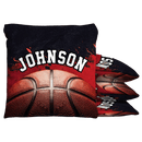 Basketball Grit Baggo Cornhole Bean Bag Toss Bags (set of 8)