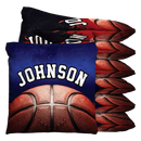 Basketball Grit Baggo Cornhole Bean Bag Toss Bags (set of 8)